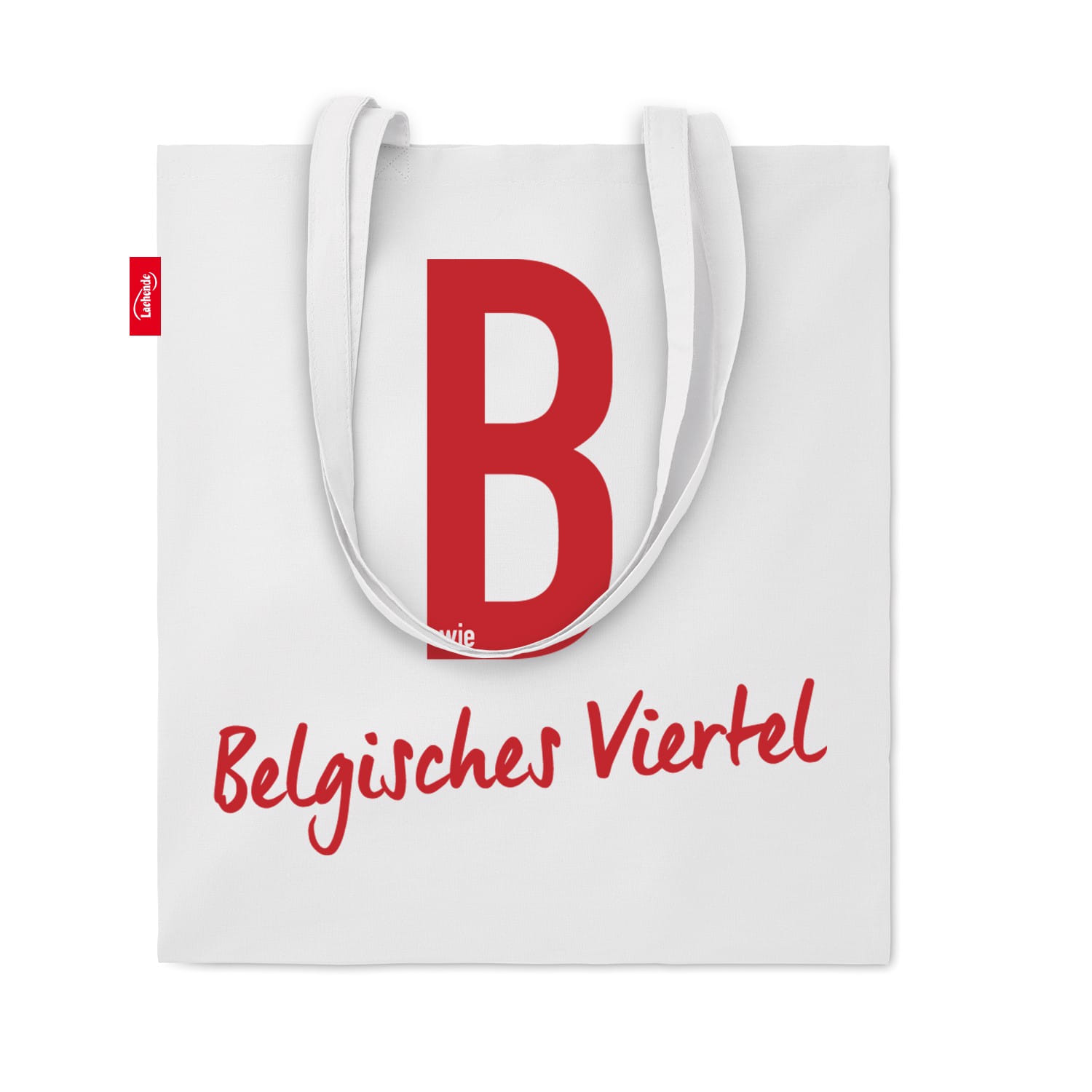 Veedel Baumwolltasche 'Belgisches Viertel'